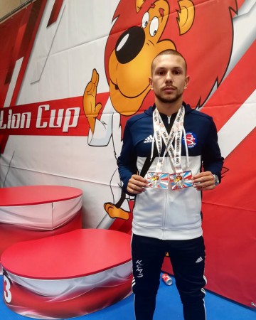 Lion Cup Luxembourg 2019 3º lugar kumite sénior e sub21 